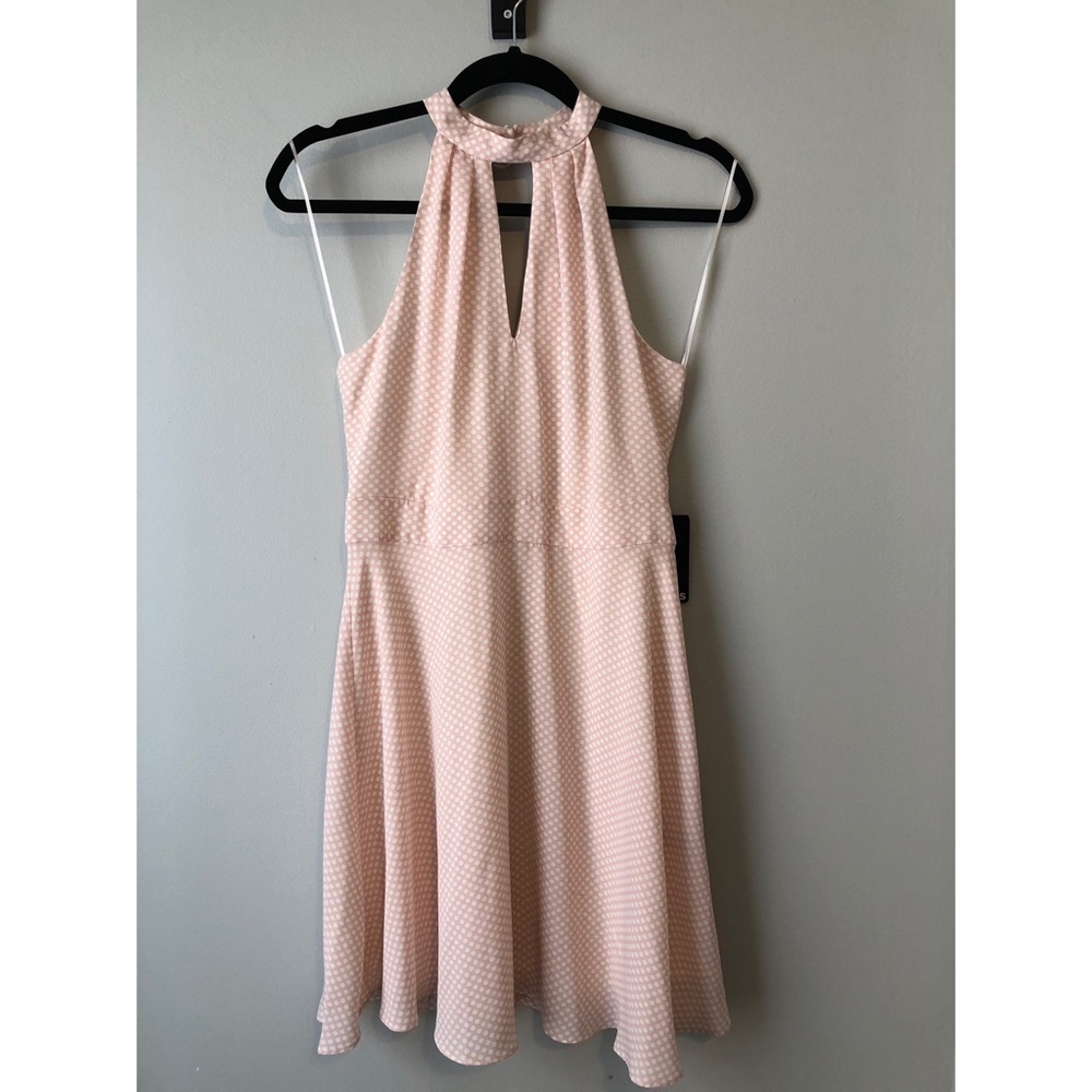 Polka dot mini dress